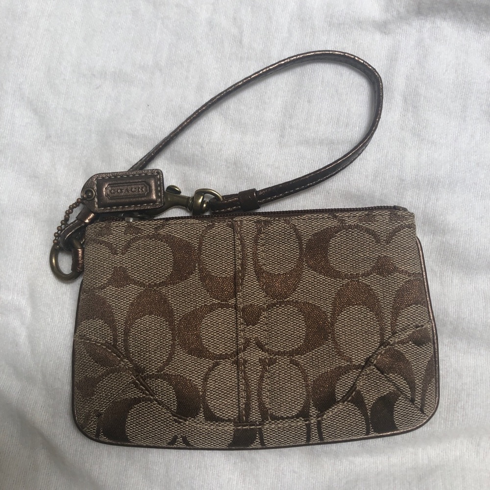Coach wristlet